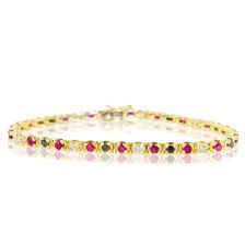 Classic Black Diamond Tennis Bracelet