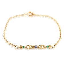 Delicate Rough Diamond Bracelet