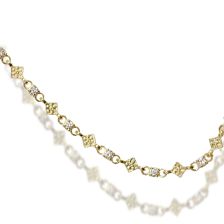 Antique Diamond Chain Ornamental Bracelet