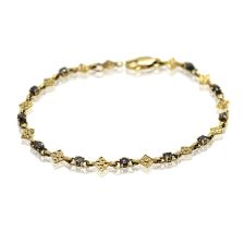 Antique Diamond Chain Ornamental Bracelet