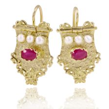 Baroque Inspired Earrings