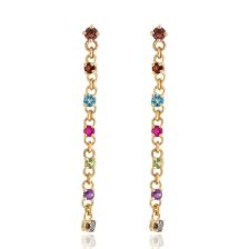 Multi Gemstone Diamond Necklace