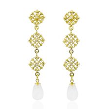 Diamond Antique Chain Ornamental Necklace
