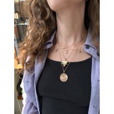 Solid Gold Star of David Artistic Pendant