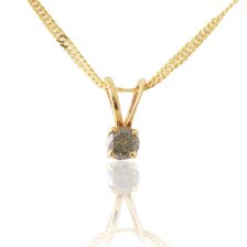 Solitaire Diamond Necklace