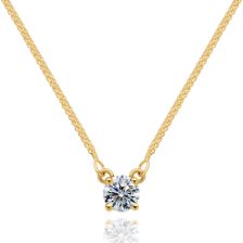 Solitaire Diamond Necklace