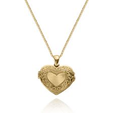 Gold Locket Pendant 