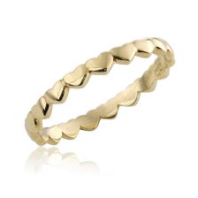 טבעת נישואין לבבות