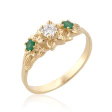 Diamond Nouveau Ring
