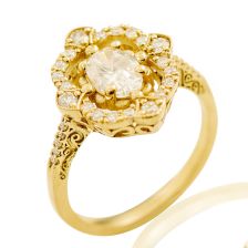 Josephine's Ring in Yellow Gold
