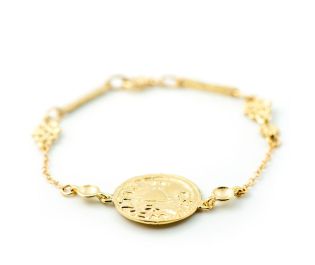 Antique Diamond Chain Ornamental Bracelet