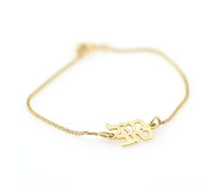 Mazal Tov Gold Bracelet