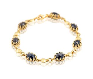 Antique Diamond Chain Ornamental Bracelet