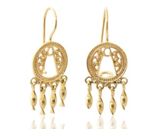 Filigree Dangle Earrings 