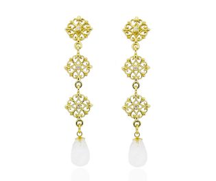 Diamond Antique Chain Ornamental Necklace