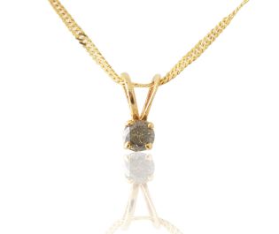Solitaire Diamond Necklace