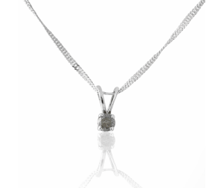 Solitaire Diamond Necklace