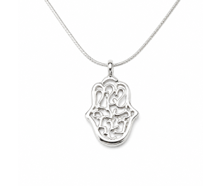Solid Gold Hamsa 
