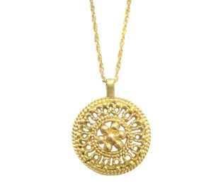 Vintage Yemenite Filigree Pendant