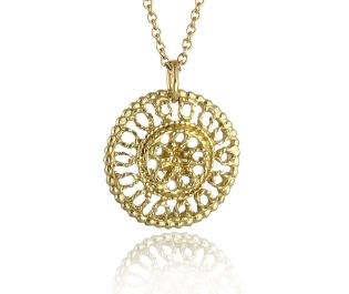 Vintage Yemenite Filigree Pendant