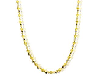 Diamond Antique Chain Ornamental Necklace