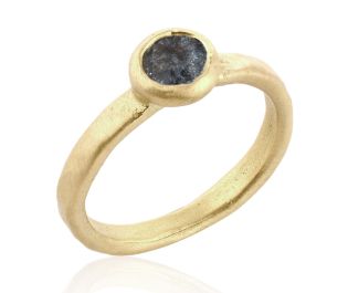 Diamond Ring in Bezel Setting 