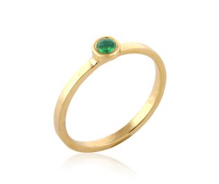 Petite Solitaire Ruby Ring