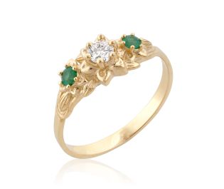 Diamond Nouveau Ring