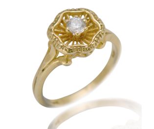 Intricate Engagement Ring