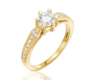 Antique Glittering Diamond Ring