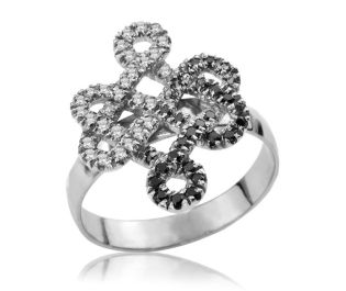 Enchanting Gold Diamond Eternity Ring in White Gold
