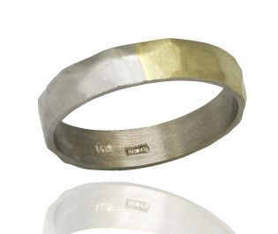Two-Toned Wedding Ring