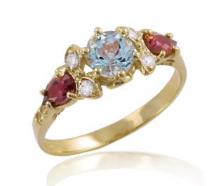 Art Nouveau Autumn Ring