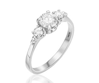 Diamonds Trio Ring 