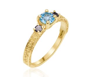 Vintage Style Engagement Ring