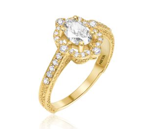 Empress Victorian Diamond Ring