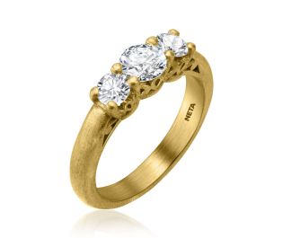 Diamonds Trio Ring 